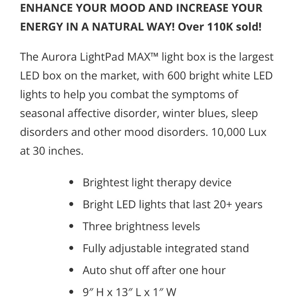 Aurora light pad - Picture 9 of 11